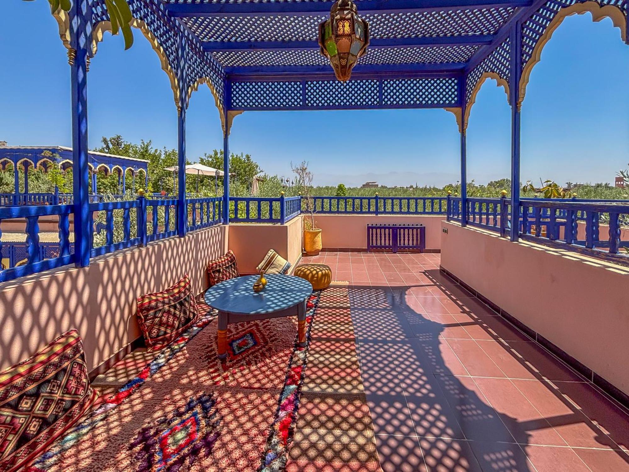 مبيت وإفطار Sidi Abdallah Ghiat Le Bleu House المظهر الخارجي الصورة