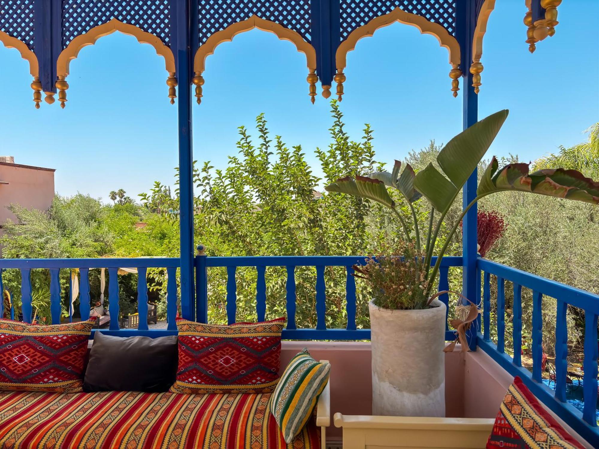 مبيت وإفطار Sidi Abdallah Ghiat Le Bleu House المظهر الخارجي الصورة