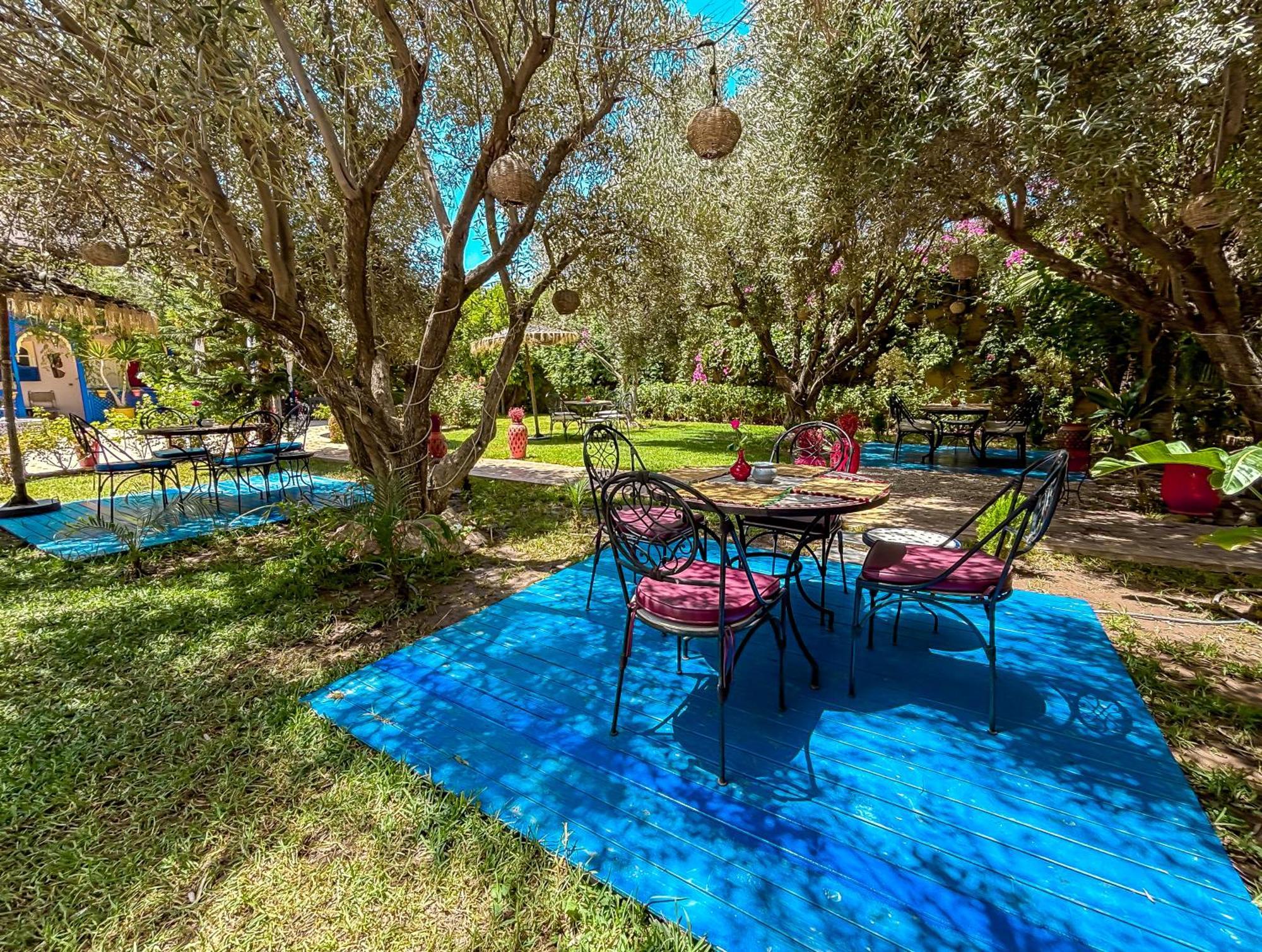 مبيت وإفطار Sidi Abdallah Ghiat Le Bleu House المظهر الخارجي الصورة