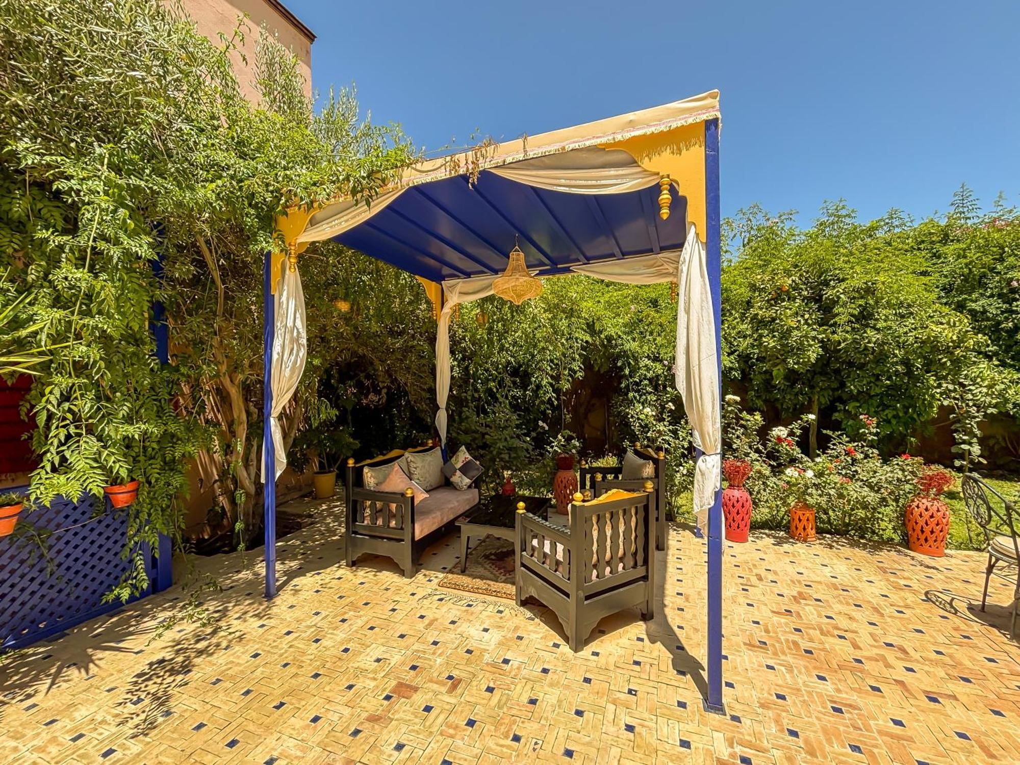 مبيت وإفطار Sidi Abdallah Ghiat Le Bleu House المظهر الخارجي الصورة