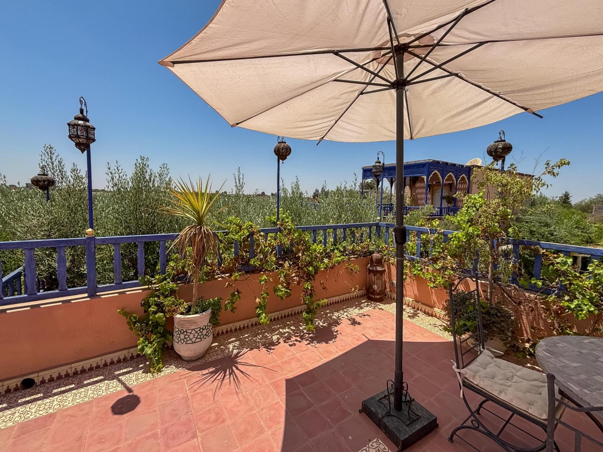 مبيت وإفطار Sidi Abdallah Ghiat Le Bleu House المظهر الخارجي الصورة
